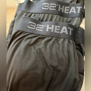 Three Pair 32 Degrees Black Sleep Pants